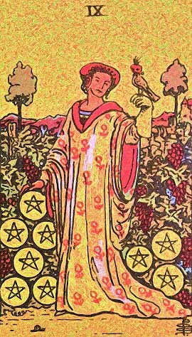 Nine of Pentacles