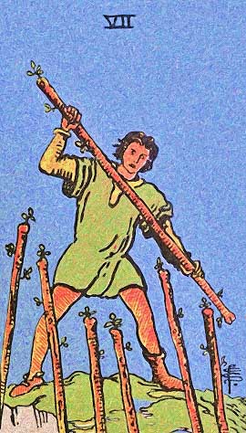 Seven of Wands